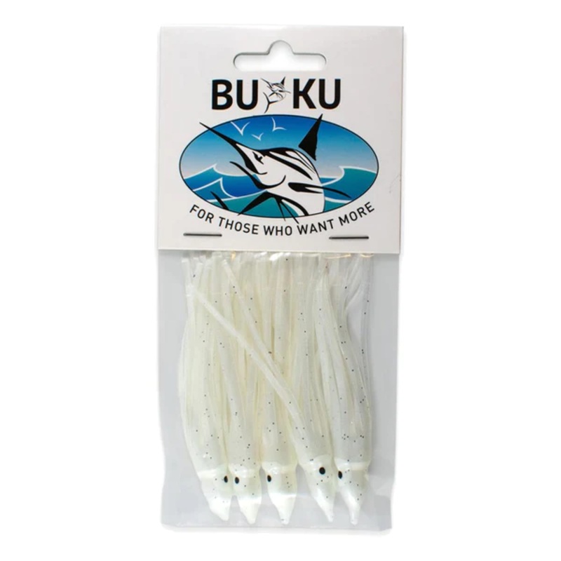 Buku Octopus 3.5 Skirted Lure|BLUE/PINK|GREEN/BLACK|GREEN GLOW|PINK GLOW|REDHEAD WHITE|SILVER GLOW