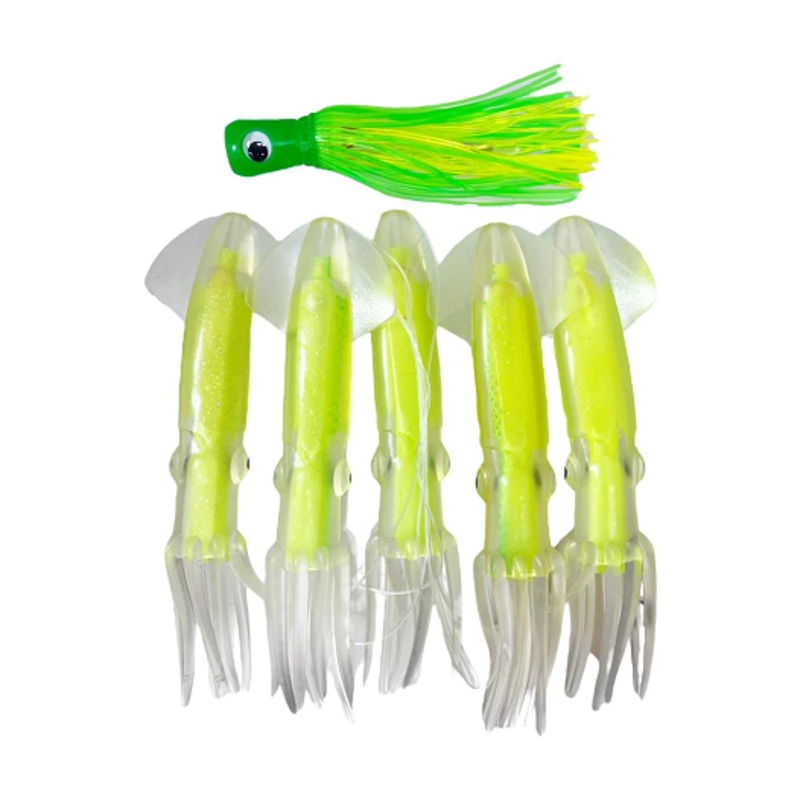 Buku Squid Daisy Chain 9” W/pusher Teaser