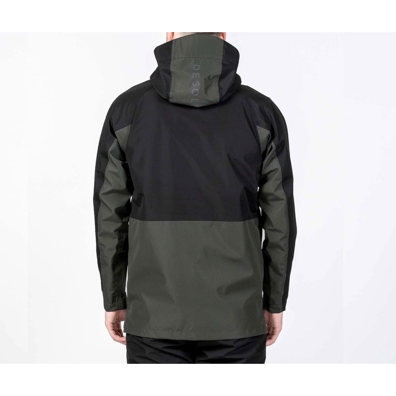 Desolve Fathom Rain Jacket Black/charcoal