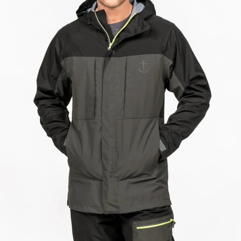 Desolve Fathom Rain Jacket Black/charcoal