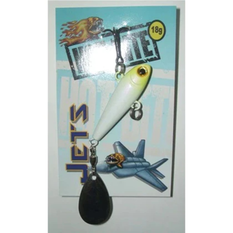 Hot Bite Jets Tail 18g Spinnerbait Lure