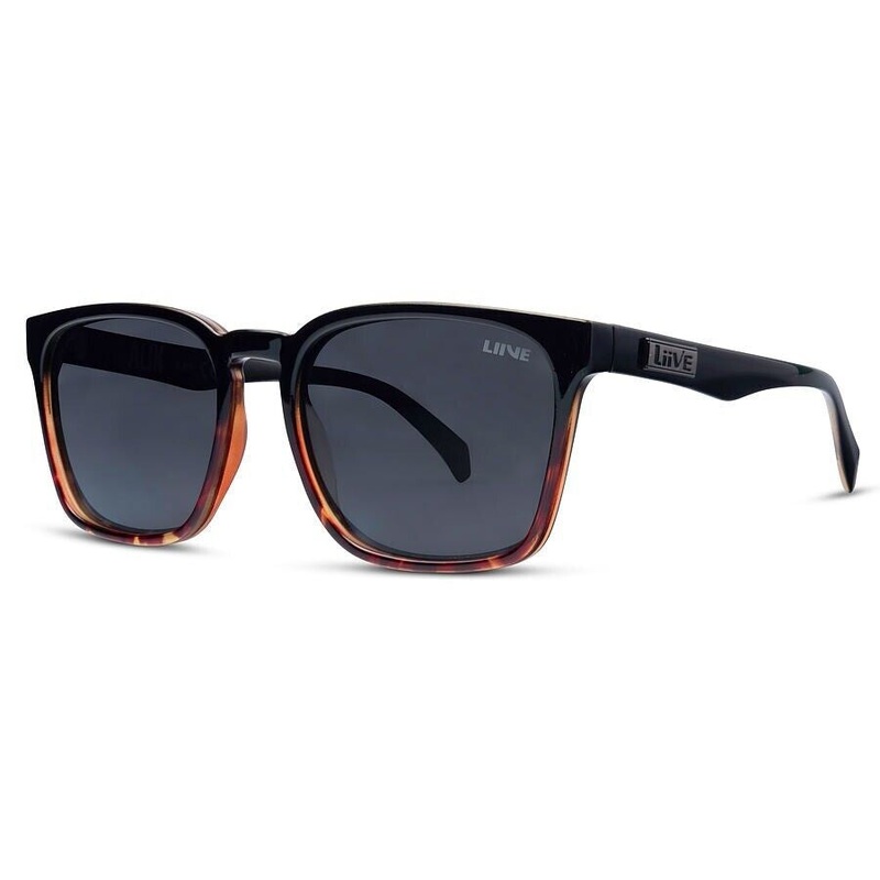 Liive Alik Polarised Sunglasses (black Gold Tortoise) >