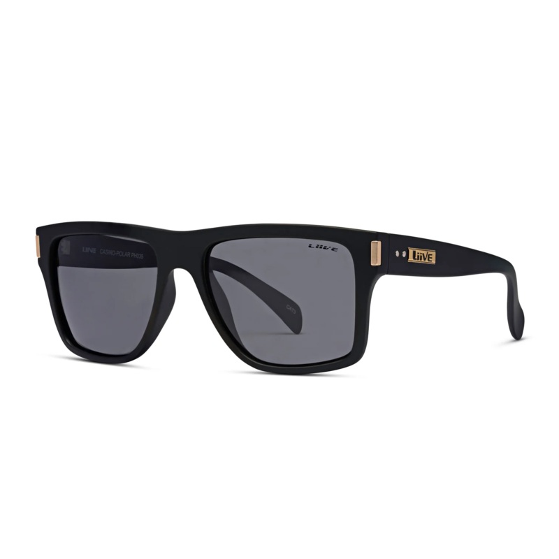Liive Casino Polarised Sunglasses (matt Black)