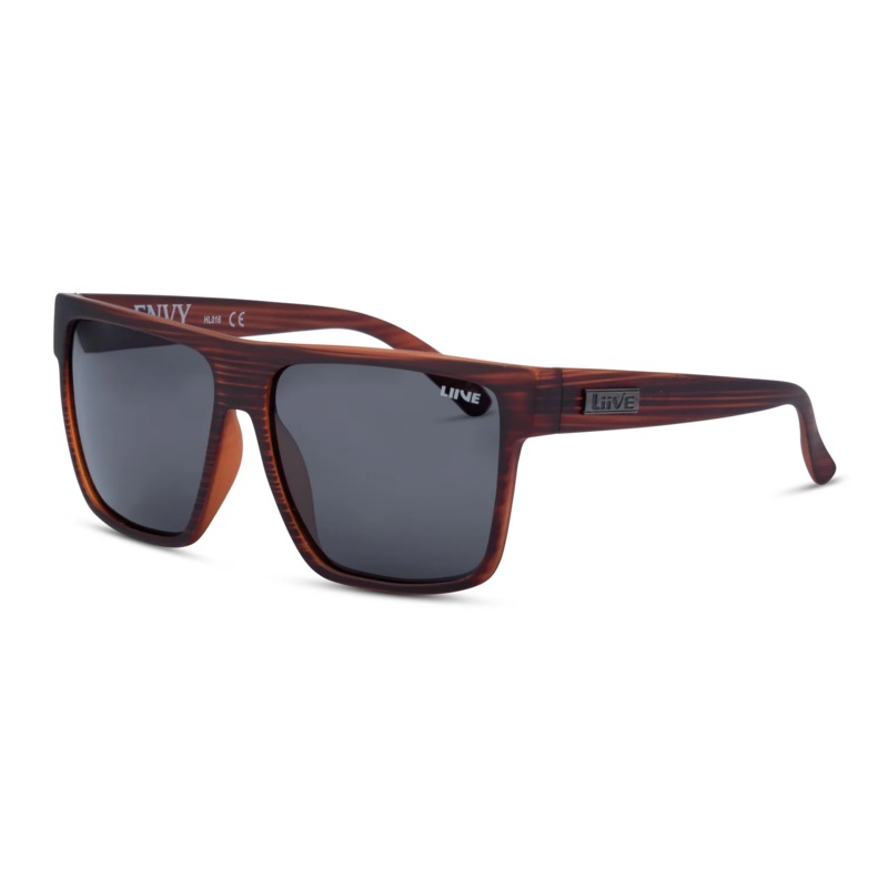 Liive Envy Polarised Sunglasses (black Wood) >