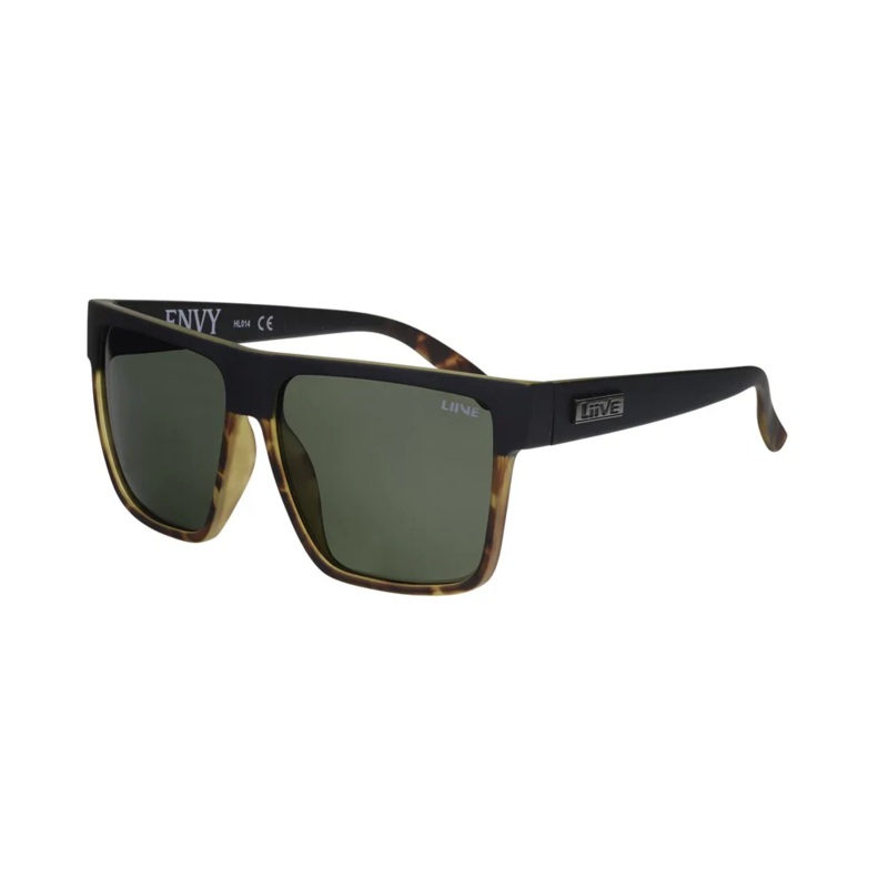 Liive Envy Polarised Sunglasses (matt Black Tort) >