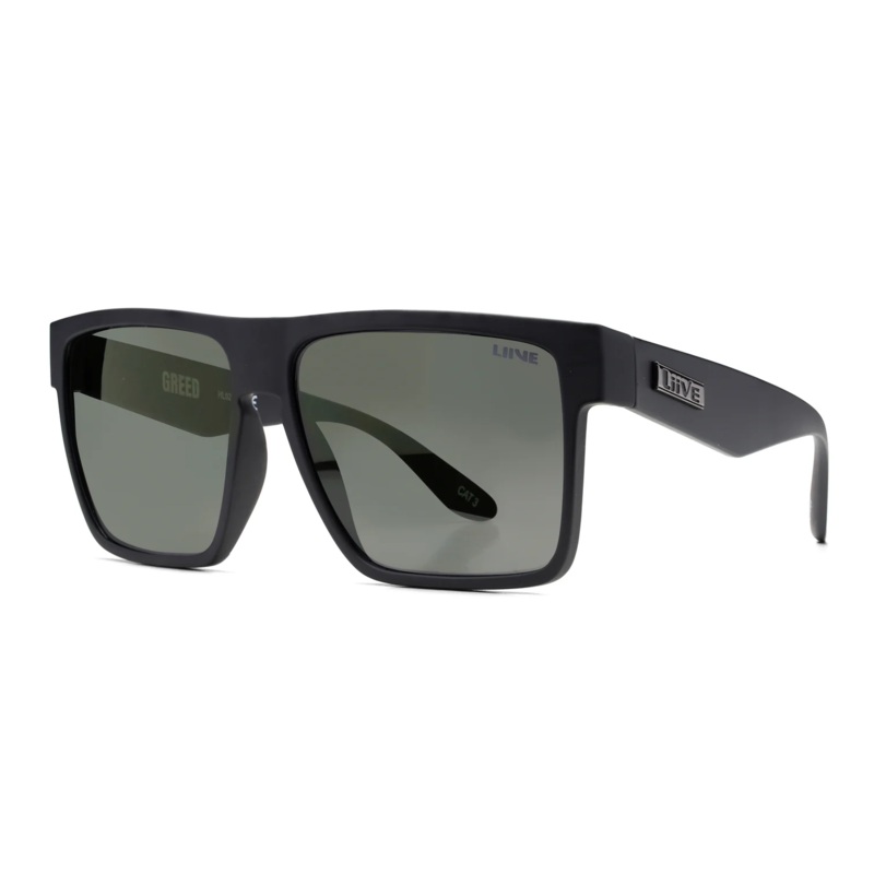 Liive Greed Polarised Sunglasses (matt Black)