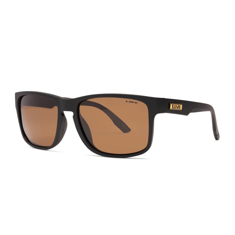Liive Split Polarised Sunglasses (matt Black) >