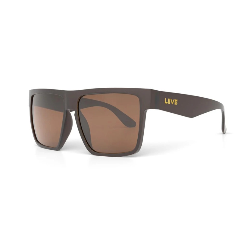 Liive X Amp X Polarised Sunglasses (beer Brown)