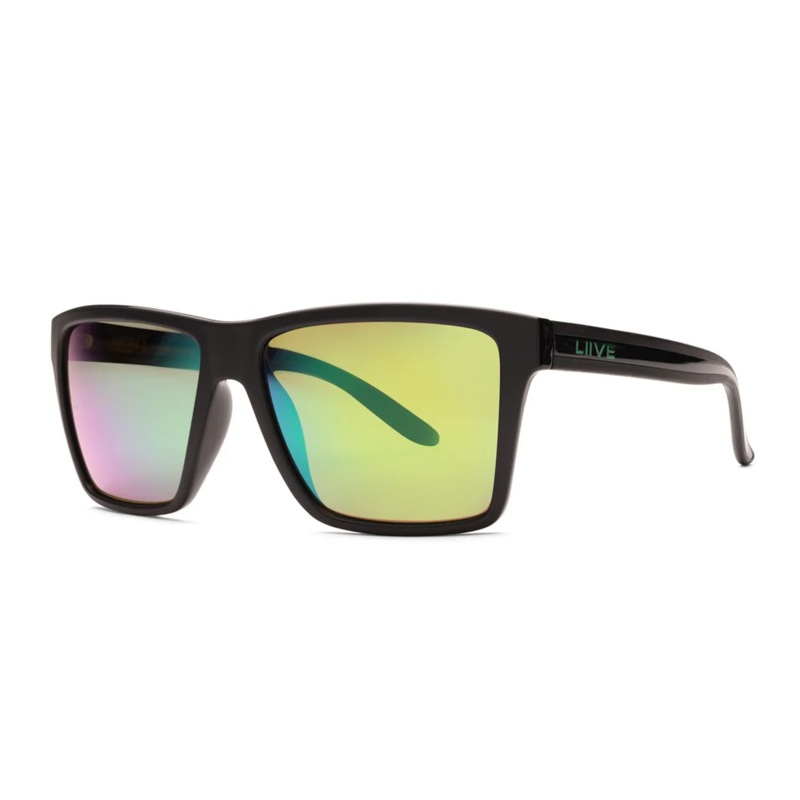Liive X Sabotage X Mirror Polarised Sunglasses (black Matt Black)