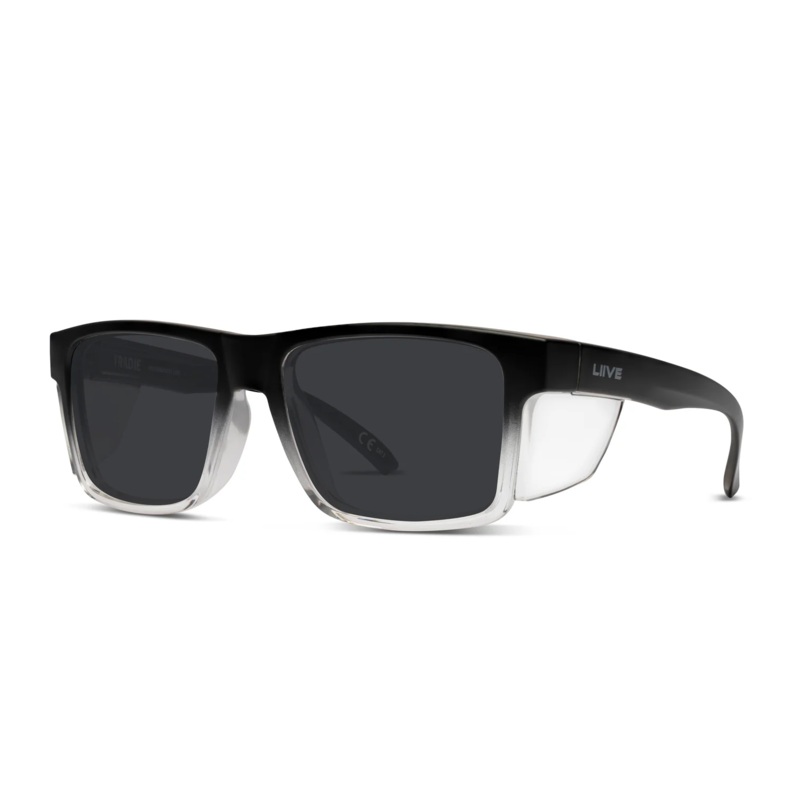 Liive Z Tradie Safety Sunglasses (matt Black Fade)