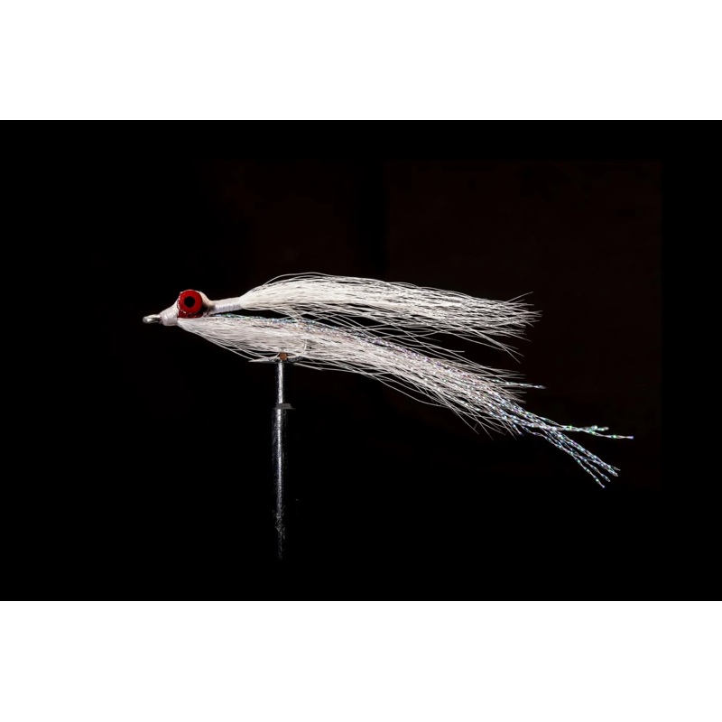 Manic Fly Bucktail Clouser|1/0 – CHARTREUSE/WHITE|1/0 – WHITE|1/0 – PINK/WHITE|1/0 – TAN/WHITE