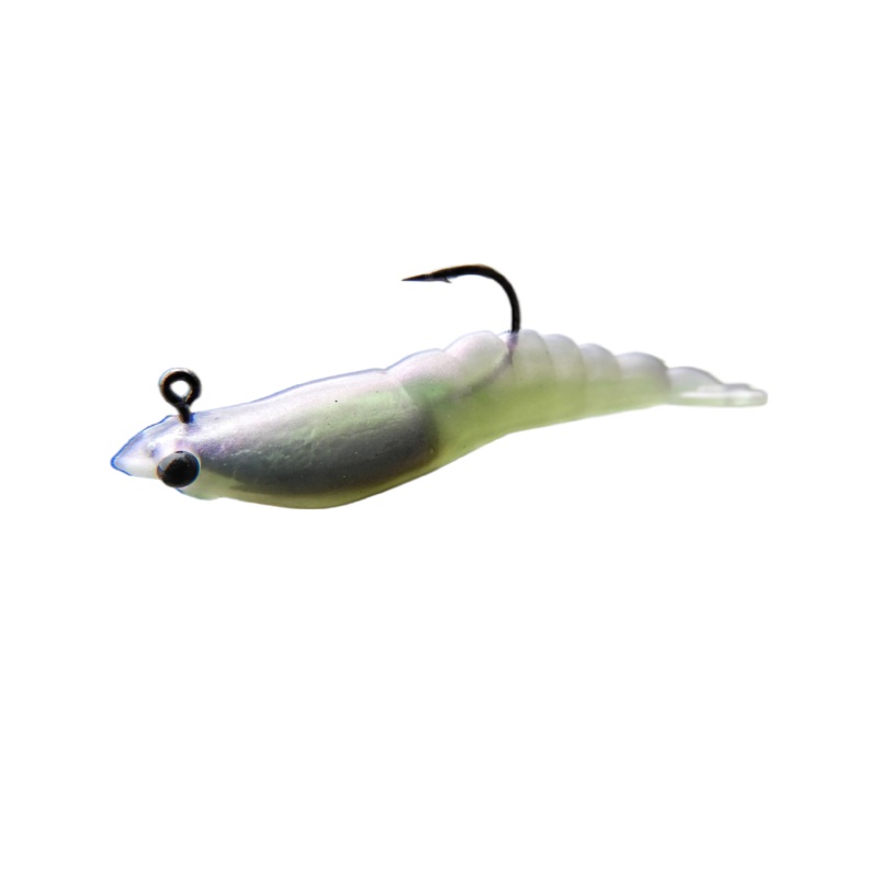 Mmd Soft Prawn 70mm Heavy Soft Plastic Lure ^