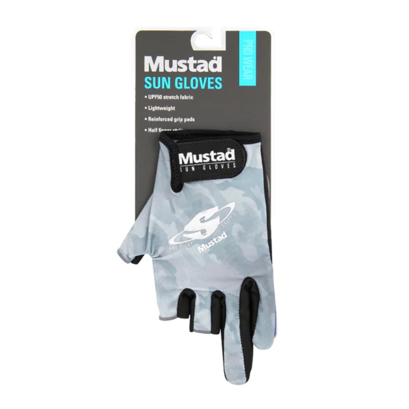 Mustad Sun Gloves|M|L|XL
