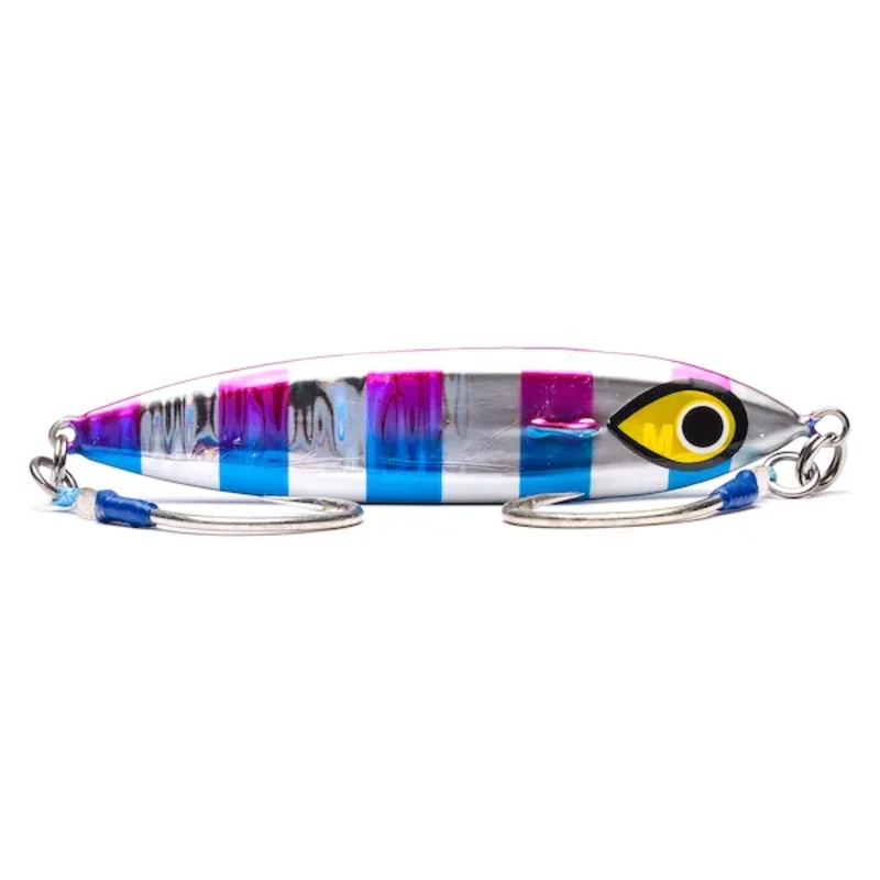 Mustad Wingman 100g Jig Lure|BUMBLEBEE|IRONMAN|LUMO POLKADOT|PINK CHARTREUSE|SILVER/PINK/BLUE