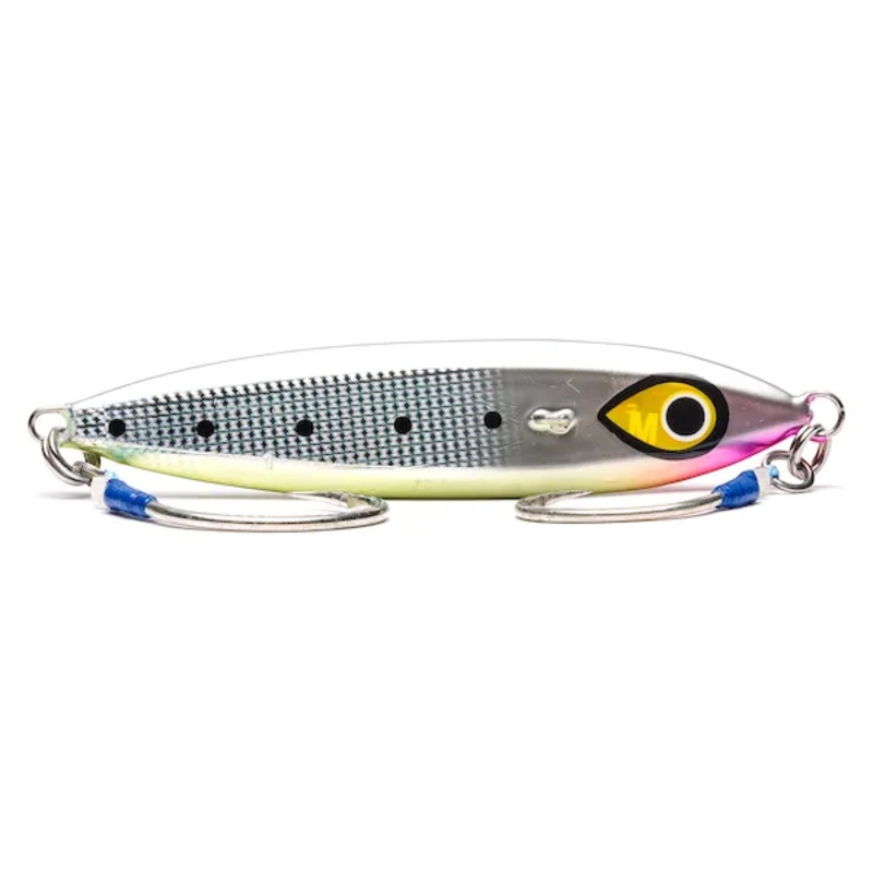 Mustad Wingman 80g Jig Lure|BUMBLEBEE|IRONMAN|LUMO POLKADOT|PINK CHARTREUSE|SILVER/PINK/BLUE
