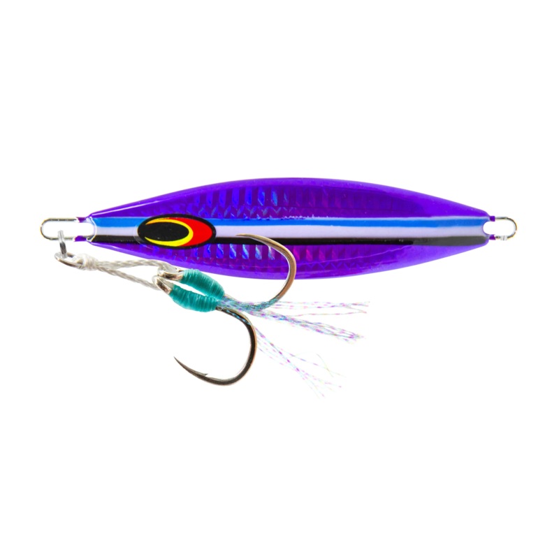 Nomad Buffalo 40g Jig Lure <|CHARTREUSE WHITE GLOW|CRIMSON TIDE|FULL GLOW PINK|FUSILIER|PURPLE FUSILIER|SARDINE|SILVER GLOW STRIPE