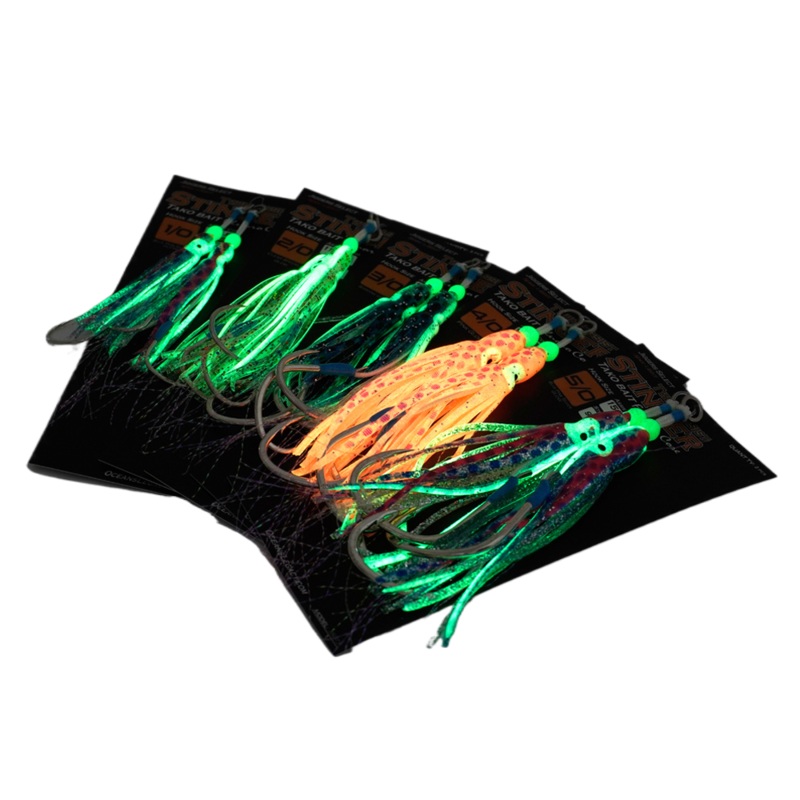 Ocean’s Legacy Stinger Twin Assist Tako Bait Glow