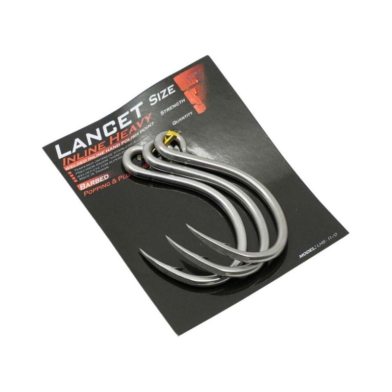 Ocean’s Legacy Lancet Inline Heavy Barbed Hooks