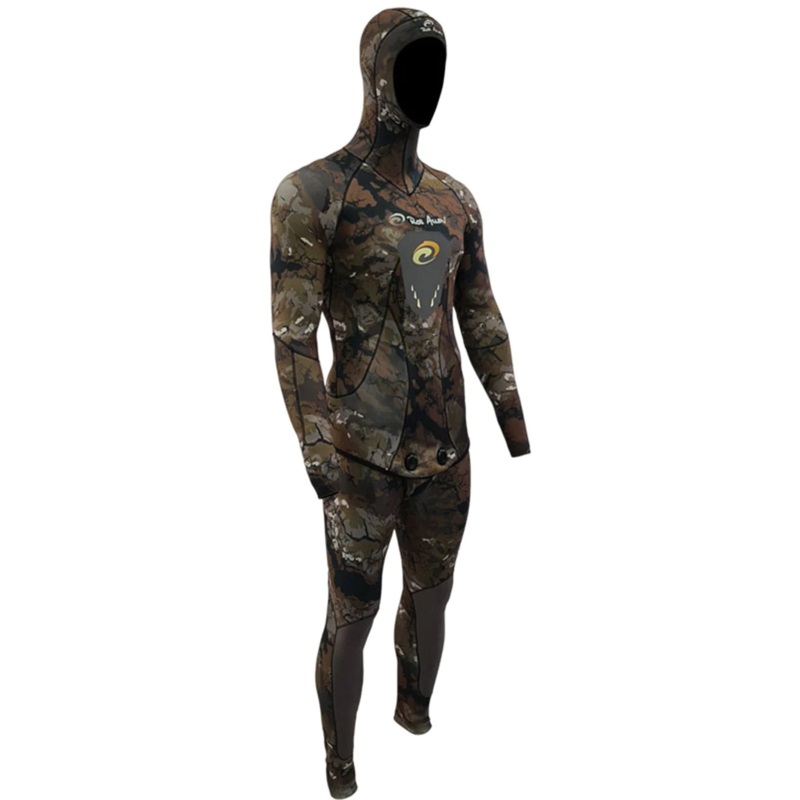 Rob Allen Camo Open Cell 3.5mm 2 Piece Wetsuit