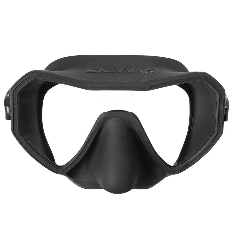 Salvimar Neo Mask|BLACK|SHINNING BLUE