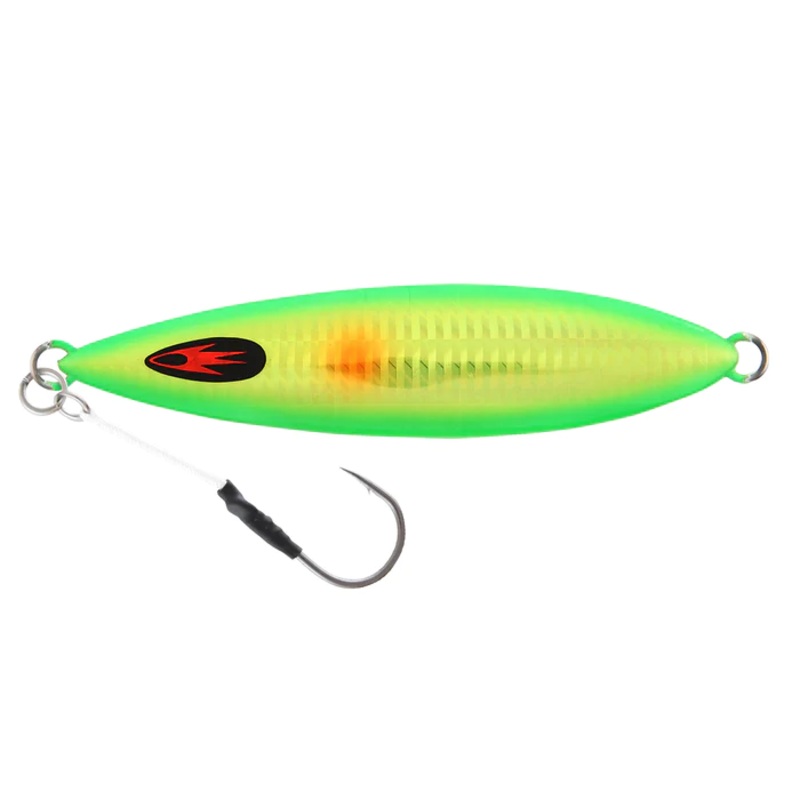 Samaki Ribcage 60g Jig Lure|BUBBBLEGUM|GLOW N SILVER|GLOWING PINK|GOLDEN SUNSET|LEMON LIME GLOW|PILLY|RAINBOW STYLIN