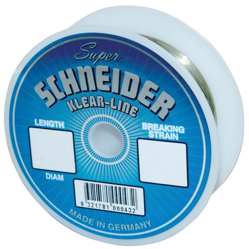Schneider Klear Monofilament Fishing Line Clear