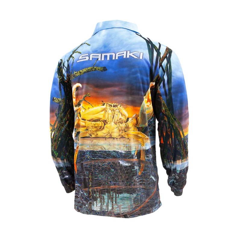 Samaki Shirt Mud Crab Adult|S|M|L|XL|2XL|3XL
