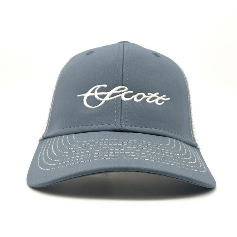 Scott Fly Rods Cap Trucker Grey/blue/white