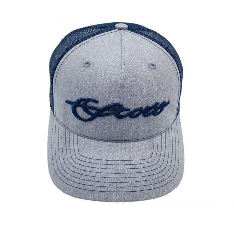 Scott Fly Rods Cap Trucker Navy Grey