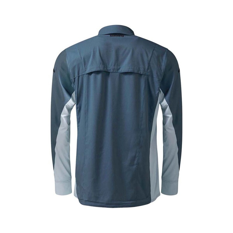 Shimano Shirt Pro Stretch Vented Navy