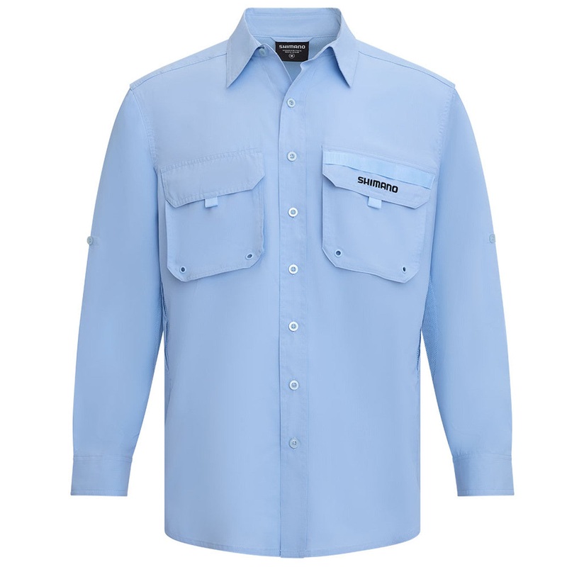 Shimano Shirt Vented Skyway Blue