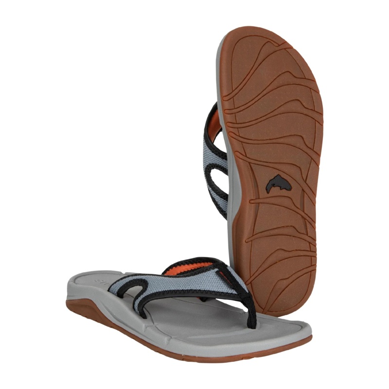 Simms Challenger Flip Flop Cinder