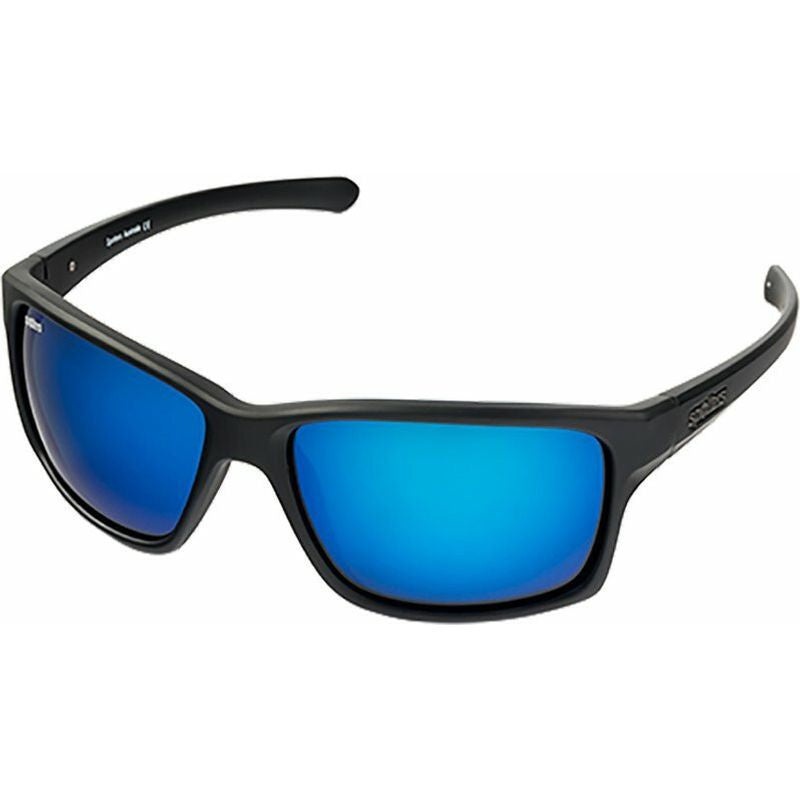 Spotters Grit Polarised Sunglasses (matt Black Ice Blue)