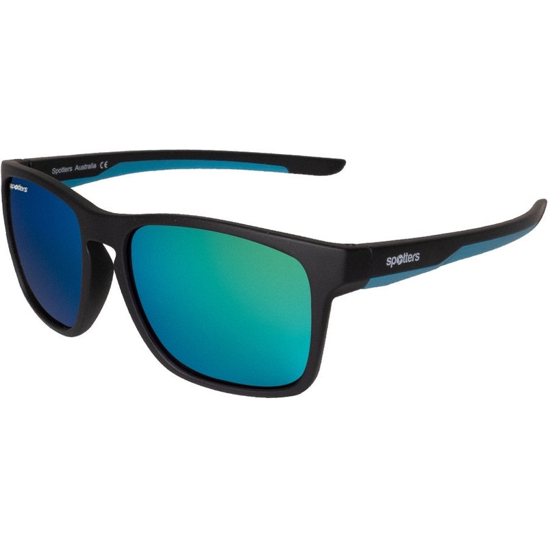 Spotters Kids Dingo Polarised Sunglasses (matt Black Green)