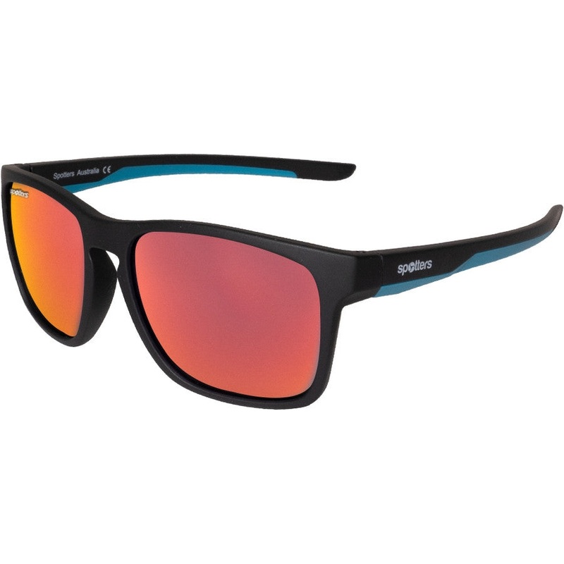 Spotters Kids Dingo Polarised Sunglasses (matt Black Red)