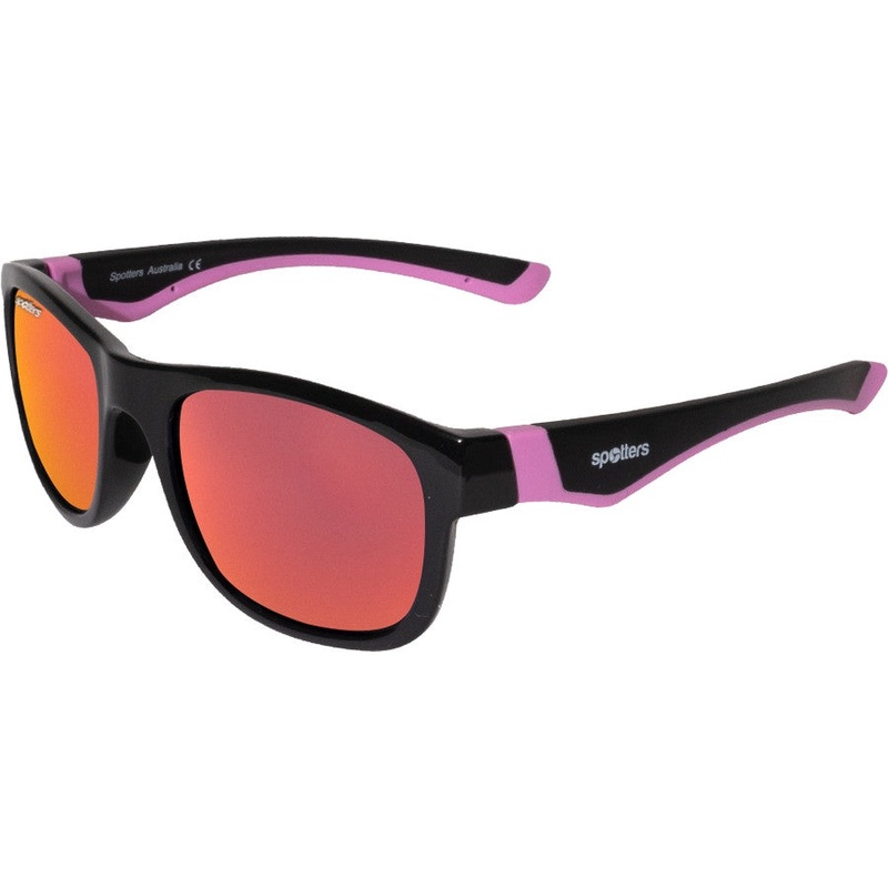 Spotters Kids Emu Polarised Sunglasses (matt Black Red)