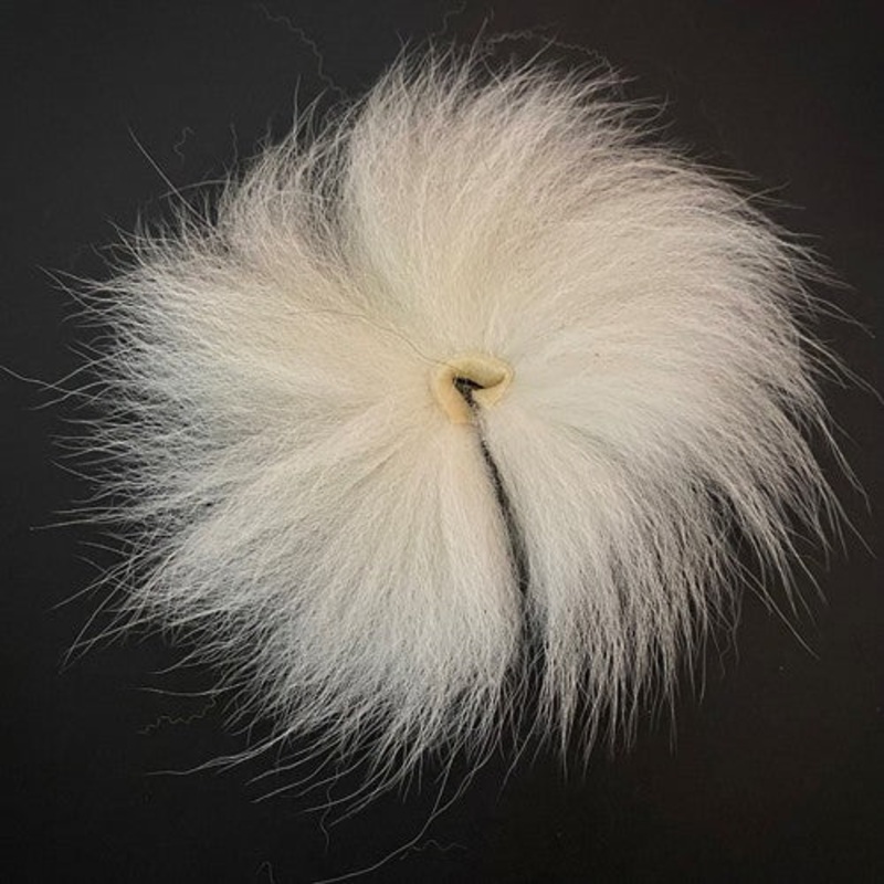 Tiewell Arctic Fox Fur Patch|OLIVE|PINK|TAN|WHITE