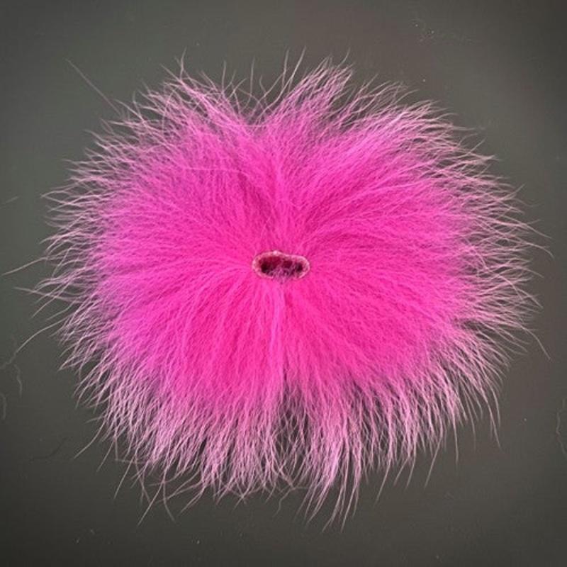 Tiewell Arctic Fox Fur Patch|OLIVE|PINK|TAN|WHITE