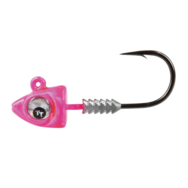 Tt Big Eyez Jighead|3/8OZ – 3/0 – CHART RED|3/8OZ – 3/0 – PNK/SILVER|3/8OZ – 3/0 – SILV/BLACK|1/4OZ – 3/0 – CHART RED|1/4OZ – 3/0 – PINK/SILVER|1/4OZ – 3/0 – SILV/BLACK|1OZ – 7/0 – SILV/BLACK|1/2OZ – 5/0 – PEARL/BLUE|3/4OZ – 7/0 – SILV/BLACK|3/4OZ – 7/0 –