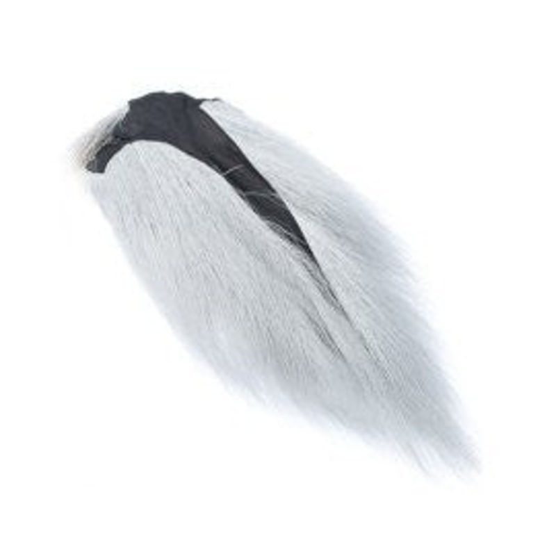 Wapsi Bucktail Fly Material|BLACK|FL PINK|FL WHITE|FL YELLOW|OLIVE|PEARL GREY|TAN