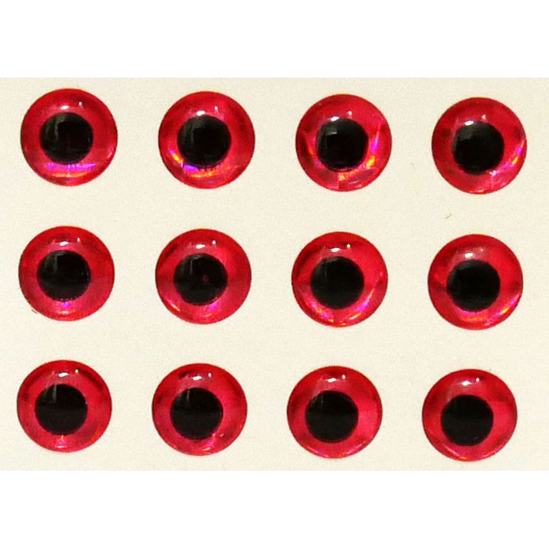 Wapsi Hologram Eyes|RED 1/4’|RED 3/16’|SILVER 1/4’|SILVER 3/16″