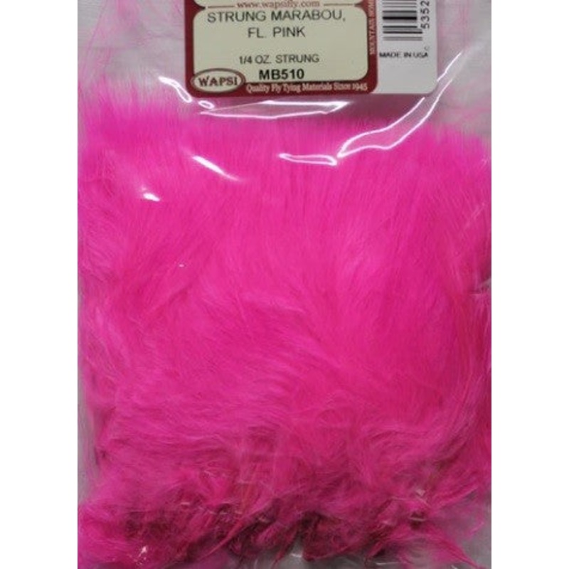 Wapsi Marabou|FLURO PINK|TAN