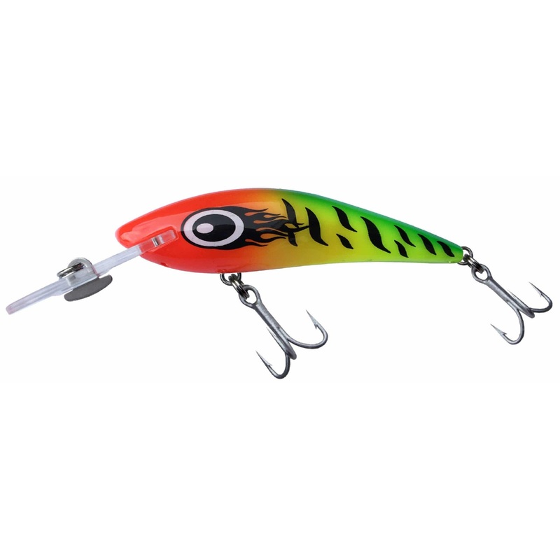 Warlock Minnow 80mm +2.5m Hard Body Lure ^