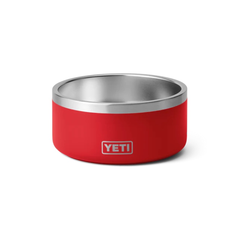 Yeti Boomer 4 Dog Bowl|BLACK|CHARCOAL|NAVY|STAINLESS|TROPICAL PINK|SEAFOAM|WHITE|RESCUE RED