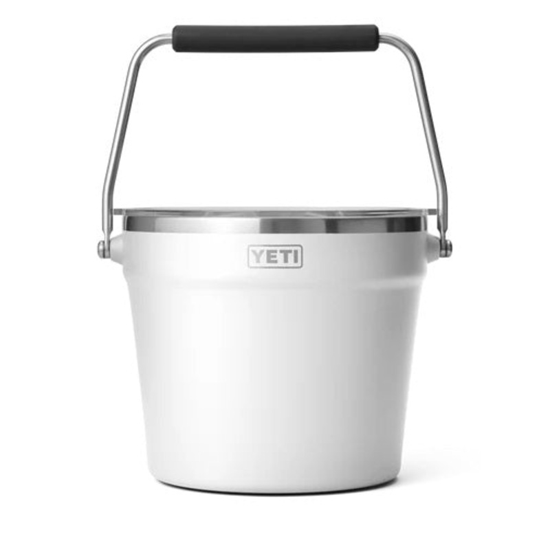 Yeti Rambler Beverage Bucket|NAVY|WHITE