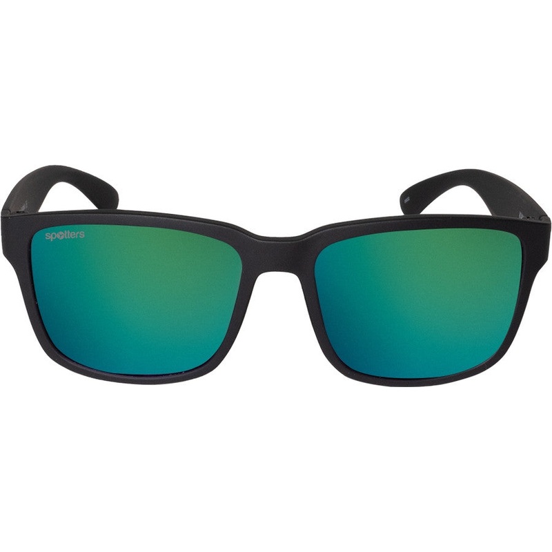 Spotters Kids Kanga Polarised Sunglasses (matt Black Green)