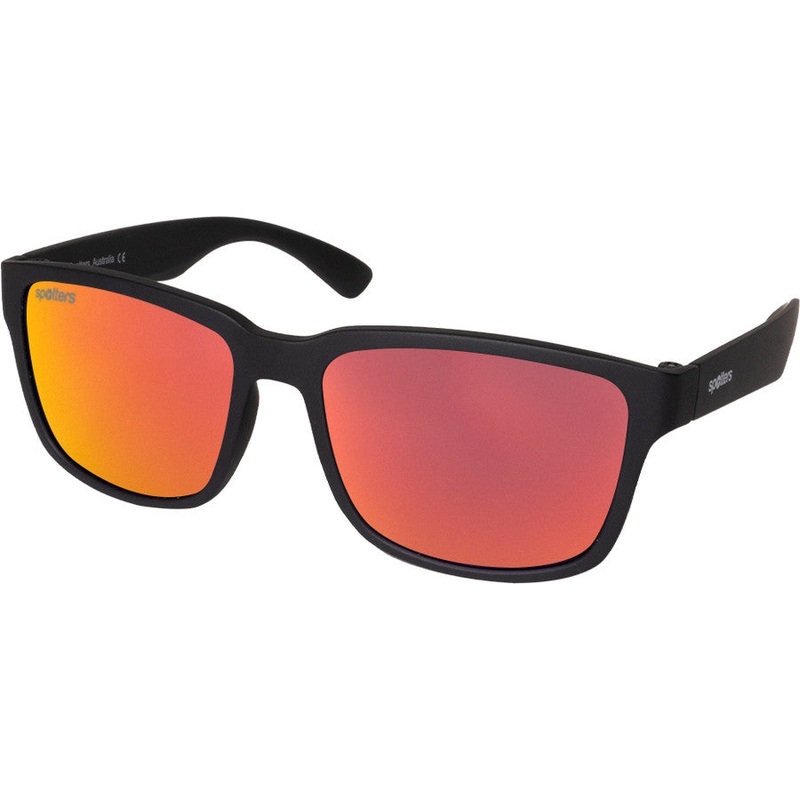 Spotters Kids Kanga Polarised Sunglasses (matt Black Red)