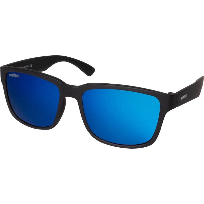 Spotters Kids Kanga Poliarised Sunglasses (matt Black Blue)