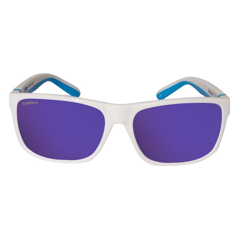 Spotters Kids Wallaby Polarised Sunglasses (white Purple)