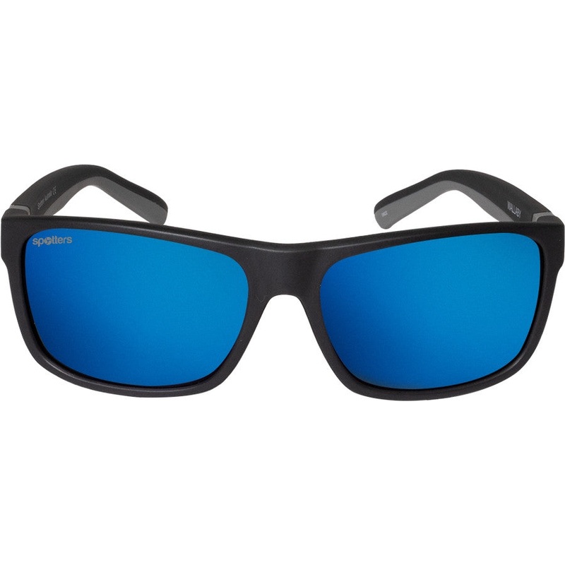 Spotters Kids Wombat Polarised Sunglasses (matt Black Blue)